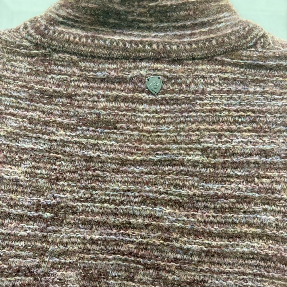 Kuhl Mohair Blend Multicolor Cowl Neck Sweater - Picture 14 of 14